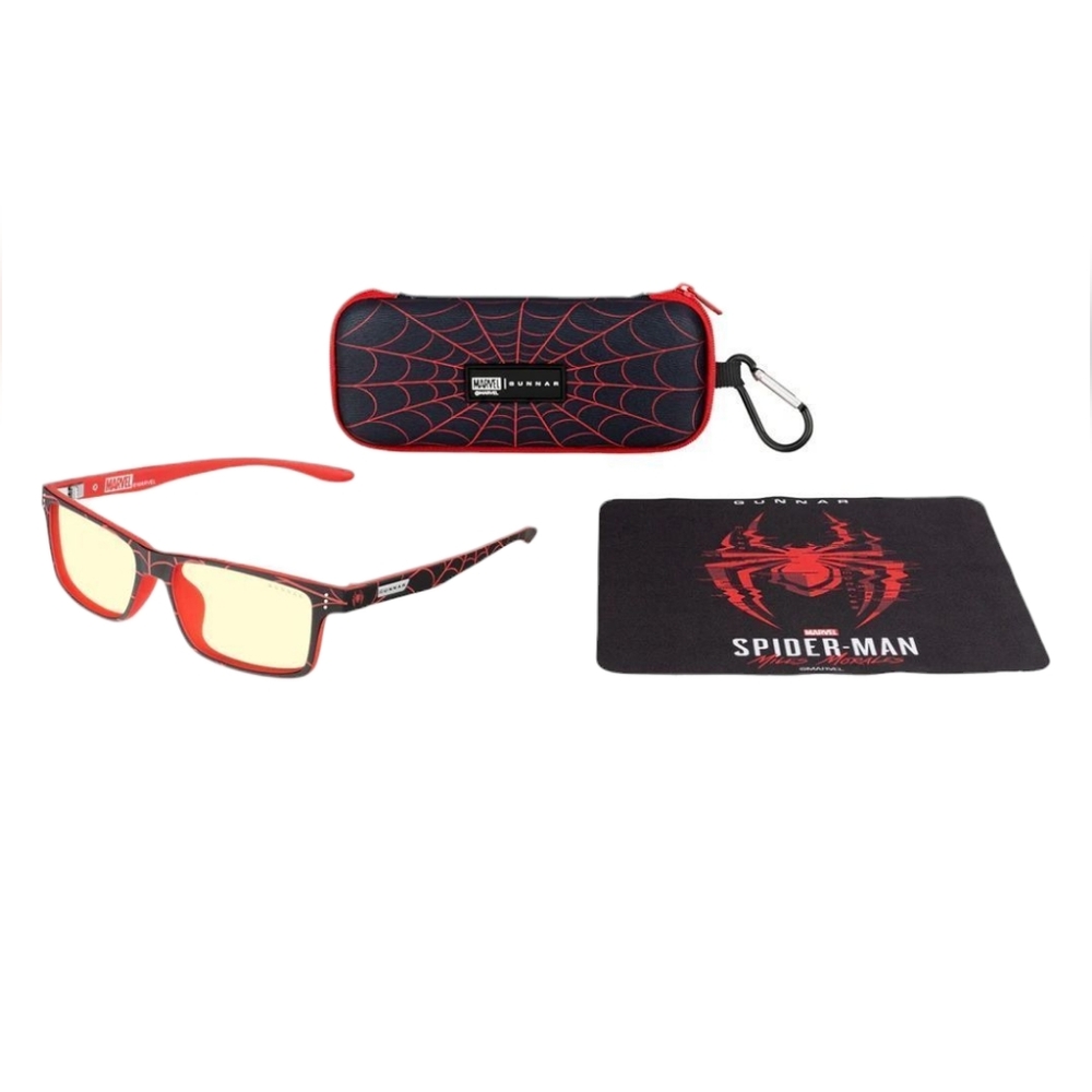 Teen Gunnar Optiks Marvel Spider-Man Glasses Miles Morales Blue Light Blocking